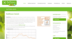 Desktop Screenshot of heizoel-erding.de
